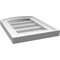 Ekena Millwork Arch Top Surface Mount PVC Gable Vent: Functional, w/ 2"W x 1-1/2"P Brickmould Frame, 12"W x 16"H GVPAR12X1602SF - alternate 2